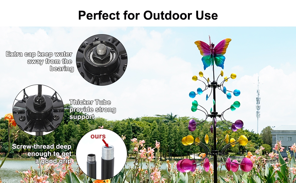 Wind Spinner Clearance 84 Inch Garden Metal Wind Spinner