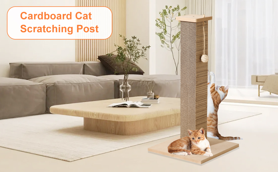 Cat Scratching Post Cardboard
