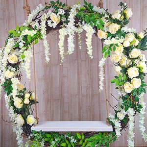 artificial flowers for decoration fake flowers hanging flowers flower garland