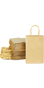 Christmas Kraft Paper Bags