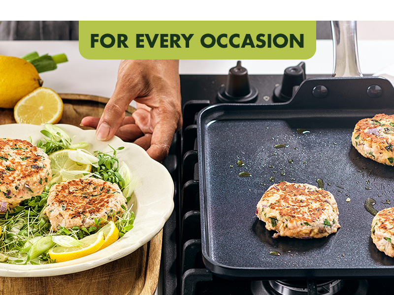 GreenPan Prime Midnight Hard Anodized Healthy Ceramic Nonstick, 11