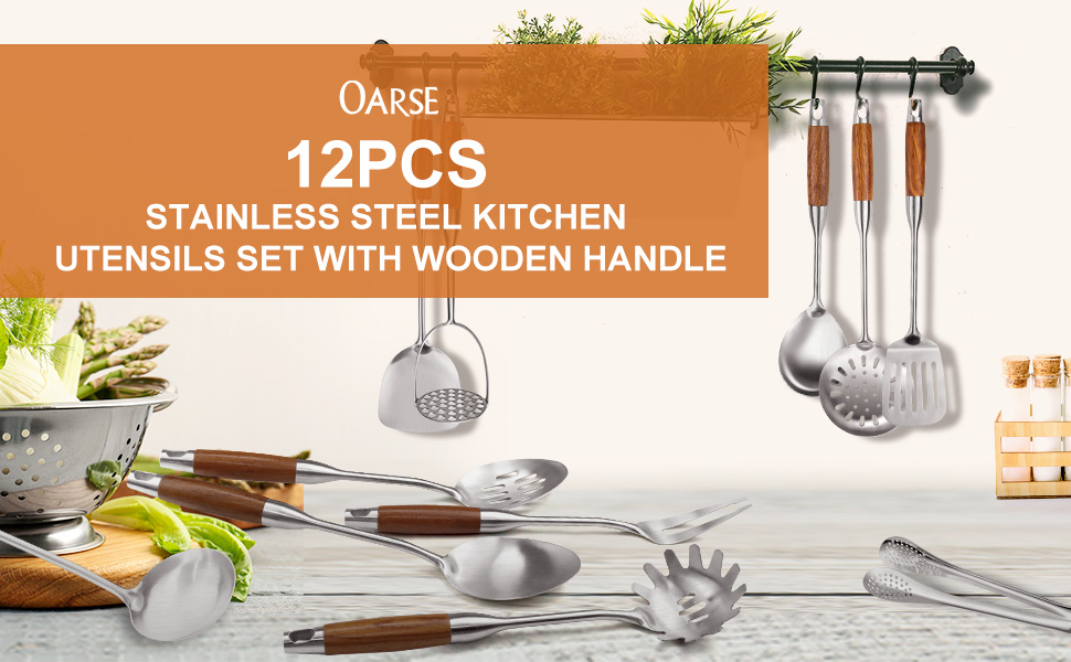 18 0 stainless steel cooking utensils