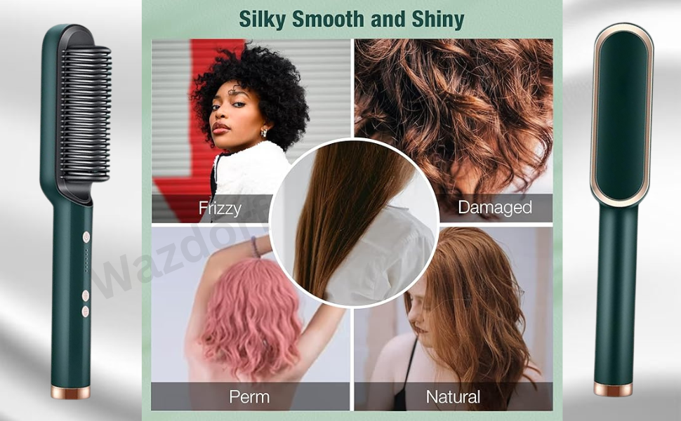 electric comb for women hair straightening comb for women straightener hair straightener comb brush