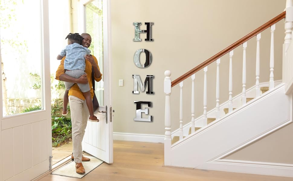 Wall Decor Home Signs Mirror Wall Stickers