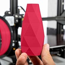 HATCHBOX PLA PRO+ 3D Printer Filament, Dimensional Accuracy +/- 0.03 mm, 1 kg Spool, 1.75 mm, Pink 15 hatchbox provides the tools for innovation to artist, engineers, designers, architects and many more