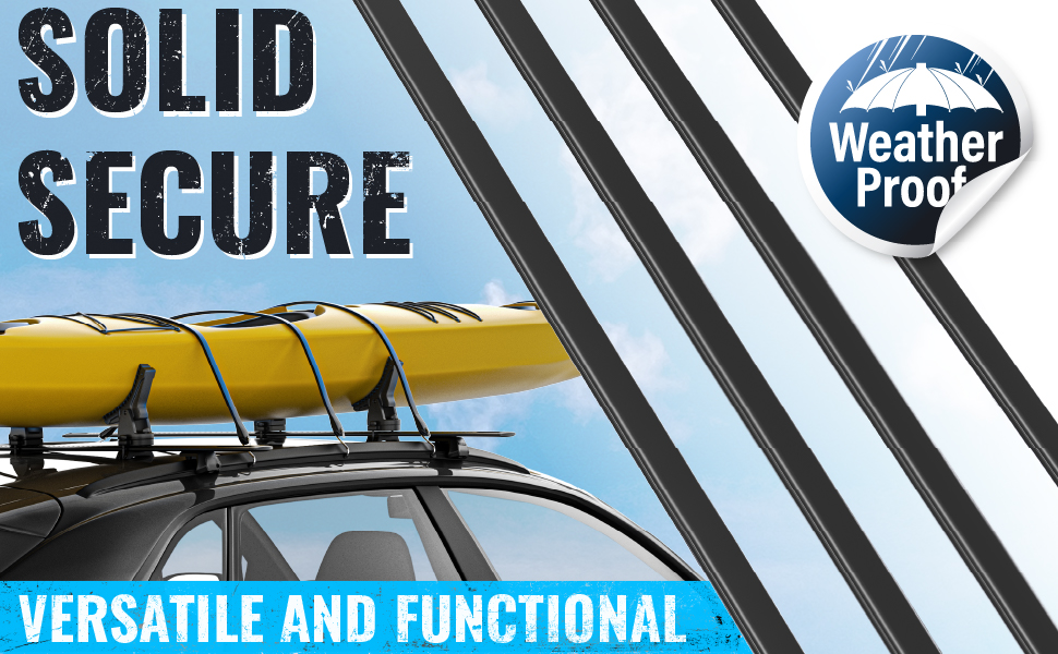 SAFE SOLID SECURE EPDM rubber bungee cords 21 inch