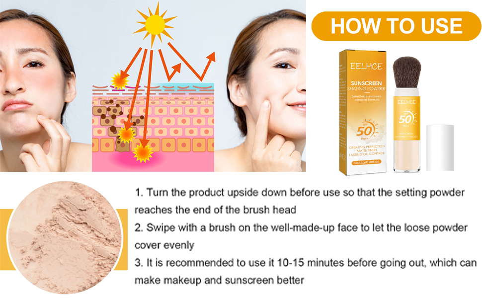 Natural Sunscreen Setting Powde