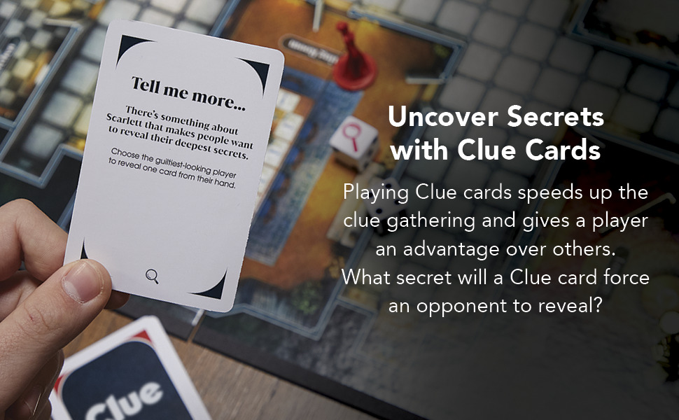 Hasbro Gaming Clue Board Game for Kids Ages 8 and Up