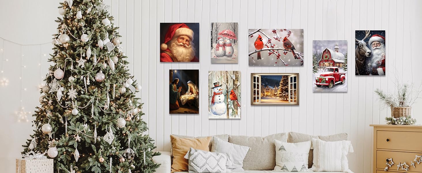Christmas wall decor