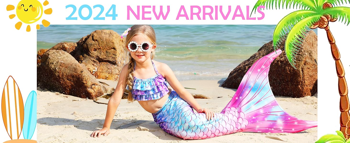 Meerjungfrauenflosse Mädchen