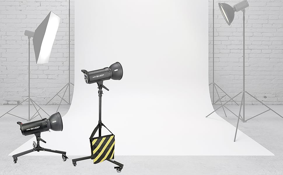 Amazon | TENBEST 折りたたみ式フロアライトスタンド キャスター