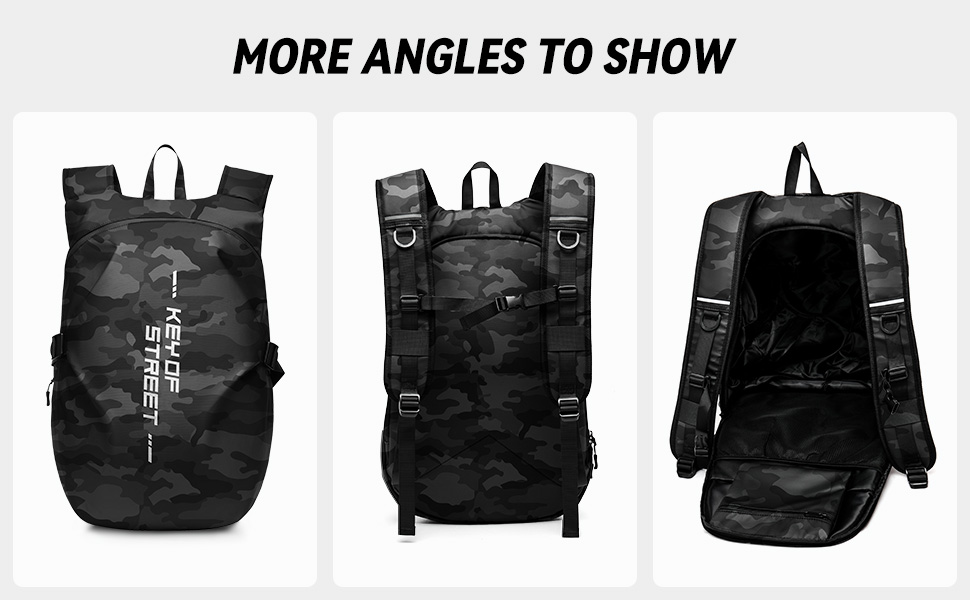 WEPLAN Motorcycle Backpack,waterproof helmet backpack for