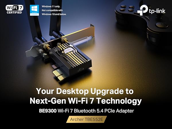 tp-link BE9300 wifi7 Bluetooth 5.4 アダプター Amazon.com: TP-Link WiFi 7 BE9300 PCIe WiFi Card for Desktop