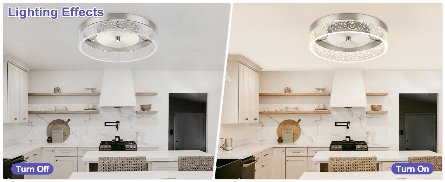low profile ceiling light