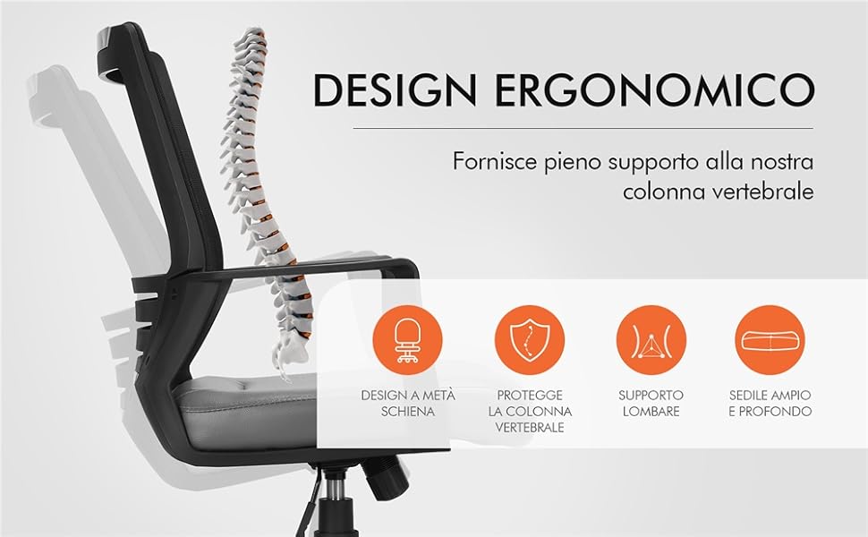 sedia ergonomica