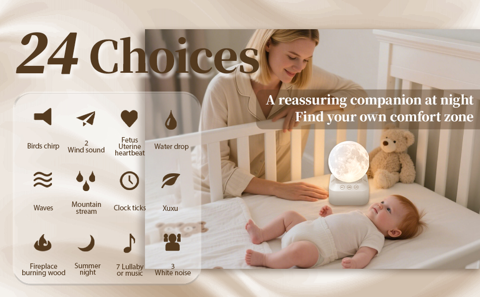 24 Sleep-Soothing Sounds: Find Your Comfort Zone