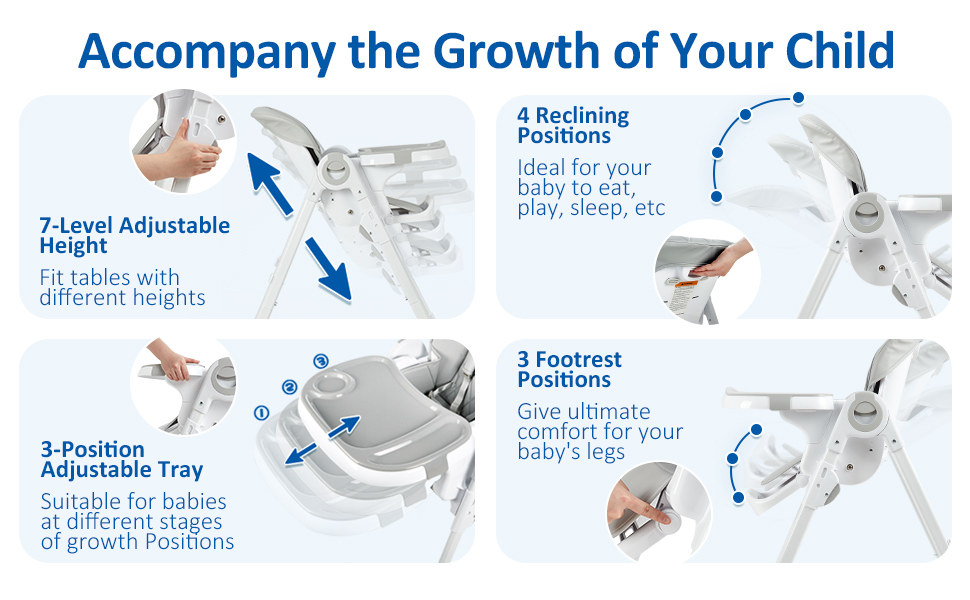 Baby adjustable chair