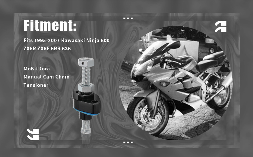 MoKitDora Manual Cam Chain Tensioner Compatible with 1995