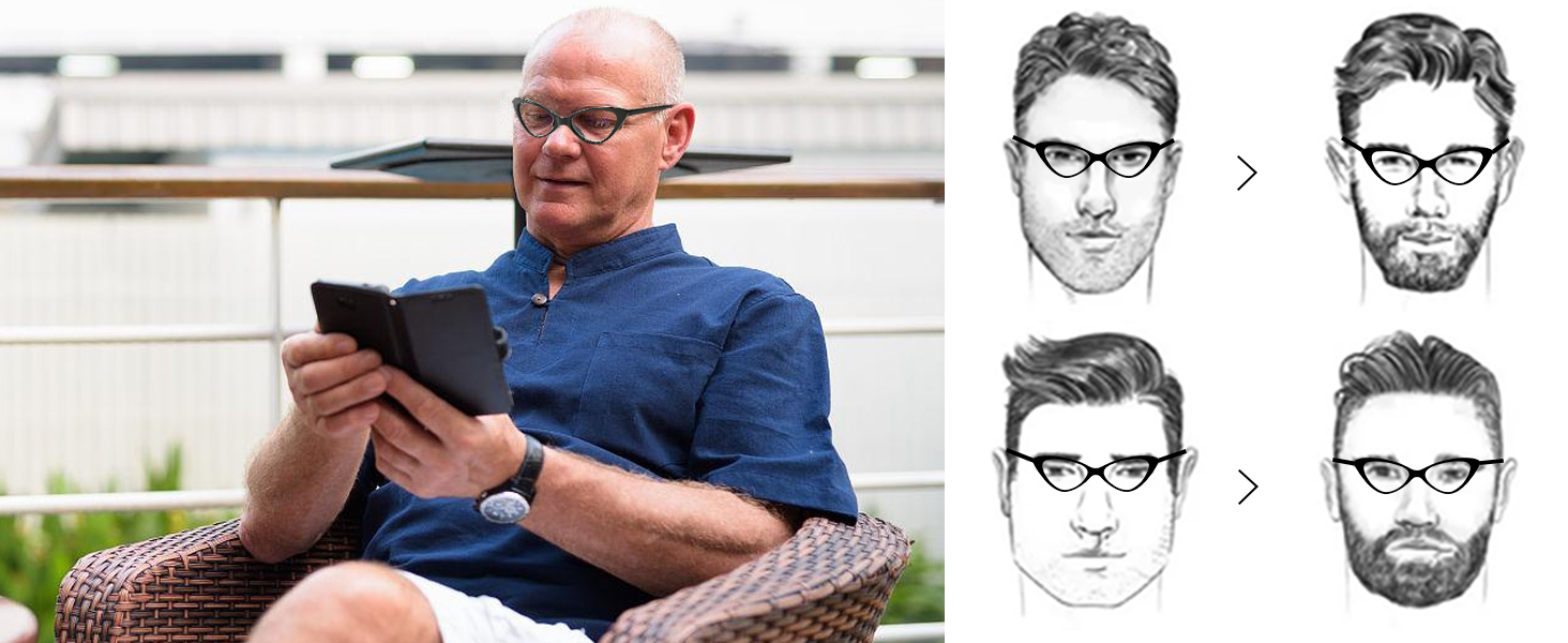 Kunststoff Sehhilfe Leicht Lesehilfe