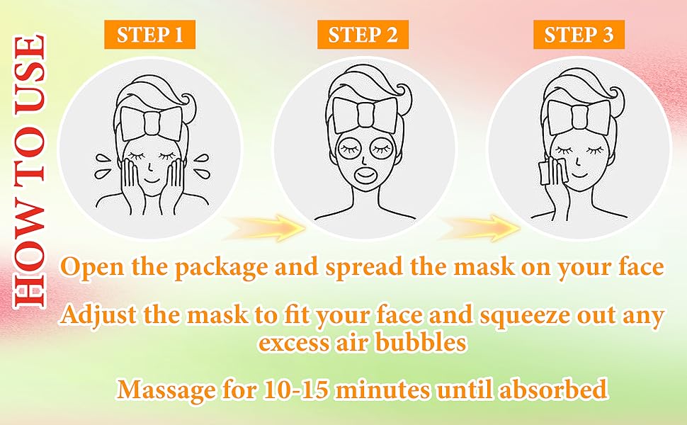 Facial Sheet Masks Skin Care Set