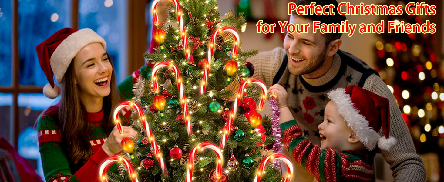 candy cane christmas decorations