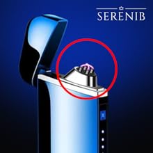 electric lighter;arc lighter;lighters for men;windproof lighter;serenib;bic lighters