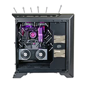 PCケース(自作PC用) mastercase sl600m 煙突効果」による放熱構造を採用した、ATX対応ミドルタワーPC