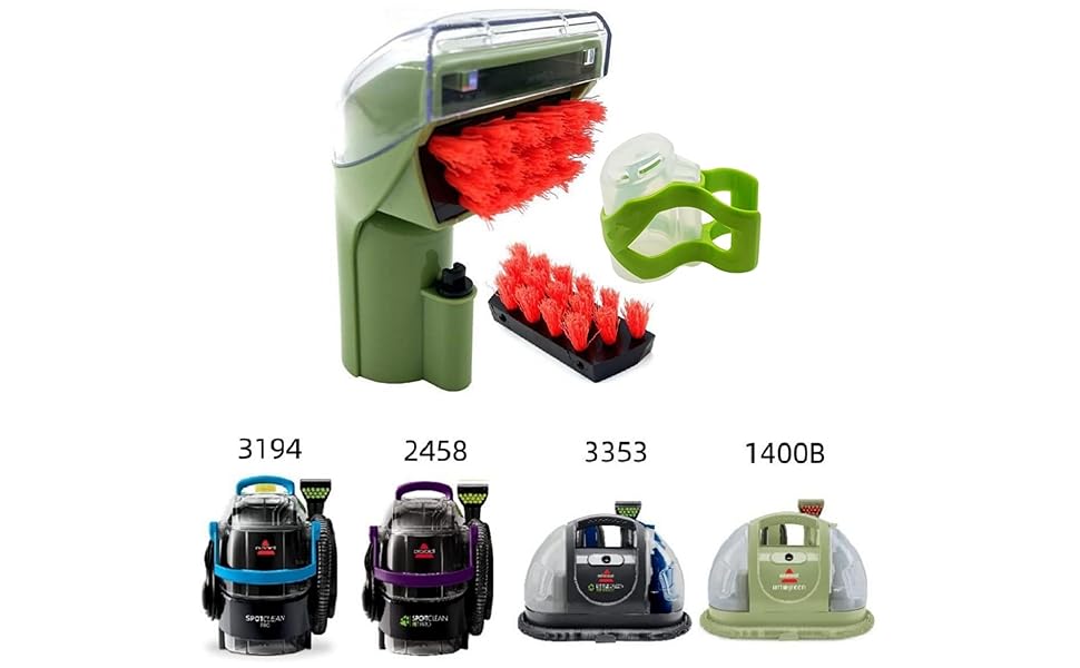 Brush tool + self-cleaning brush tool