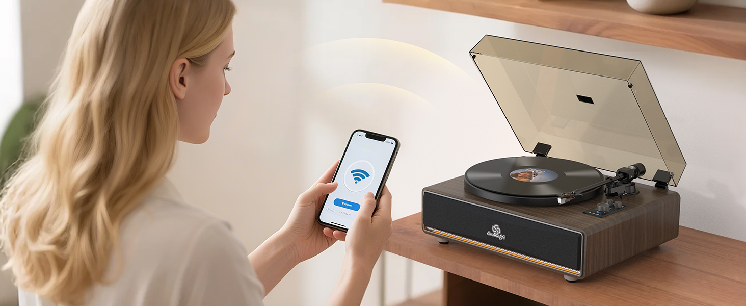 turntable with wireless capability