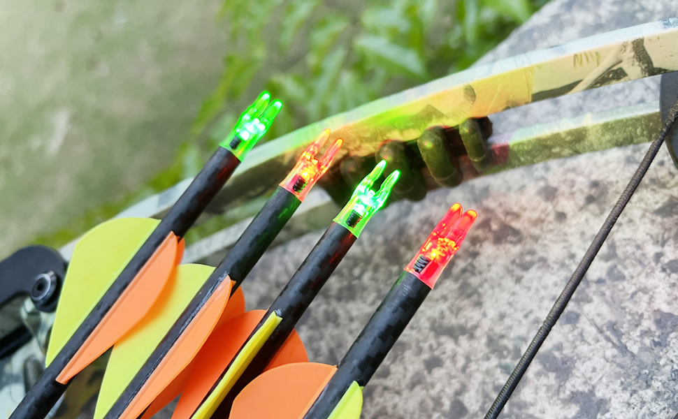 Lighted Nocks for Arrows 2