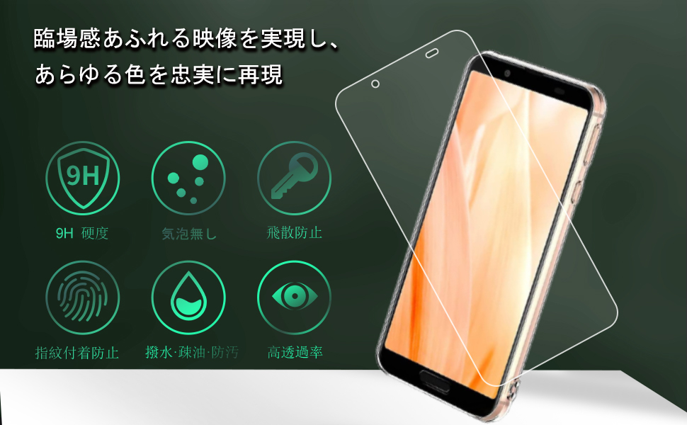 Amazon.co.jp: 【1枚セット For AQUOS Sense3 Basic au SHV48
