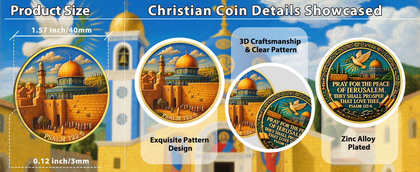 bible verse challenge Christian coins