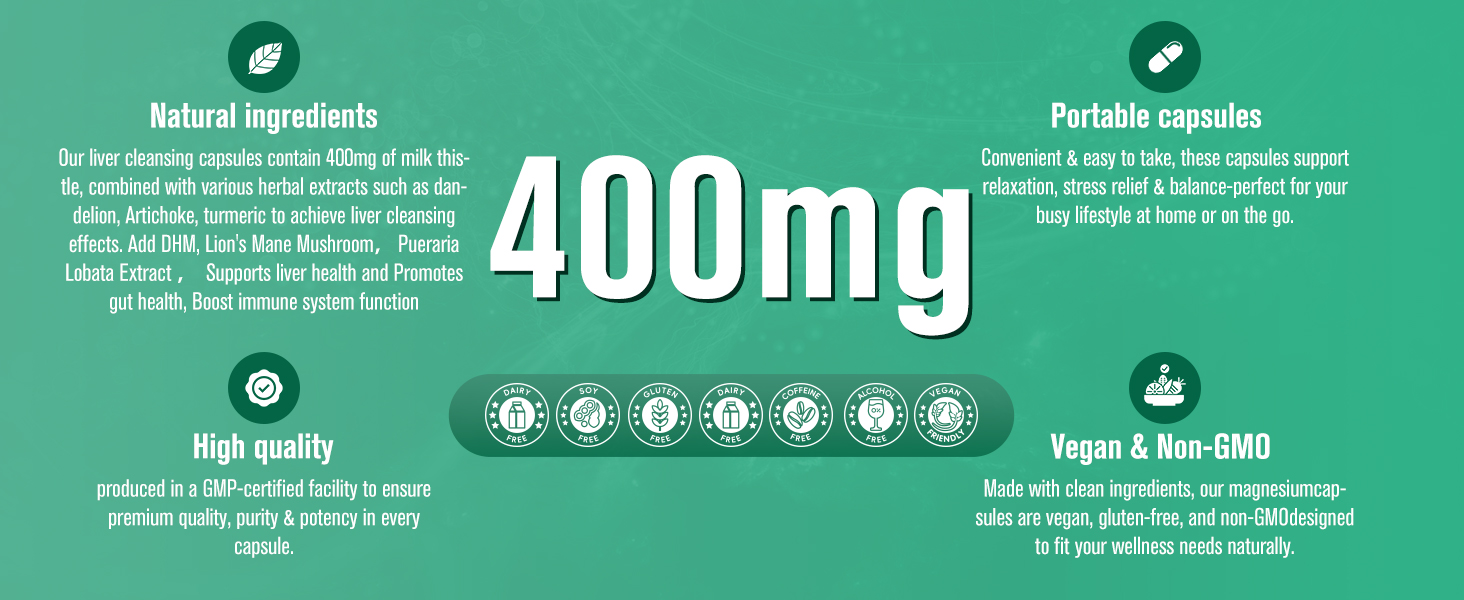 Liver cleansing capsules