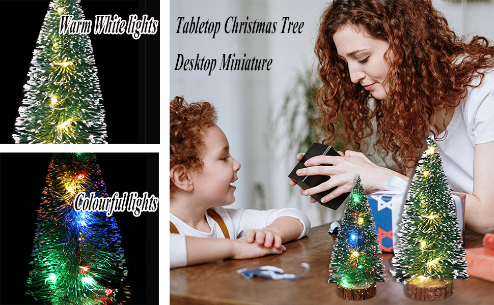 Miniature Christmas Tree, Mini Christmas Tree Tabletop Trees, Mini