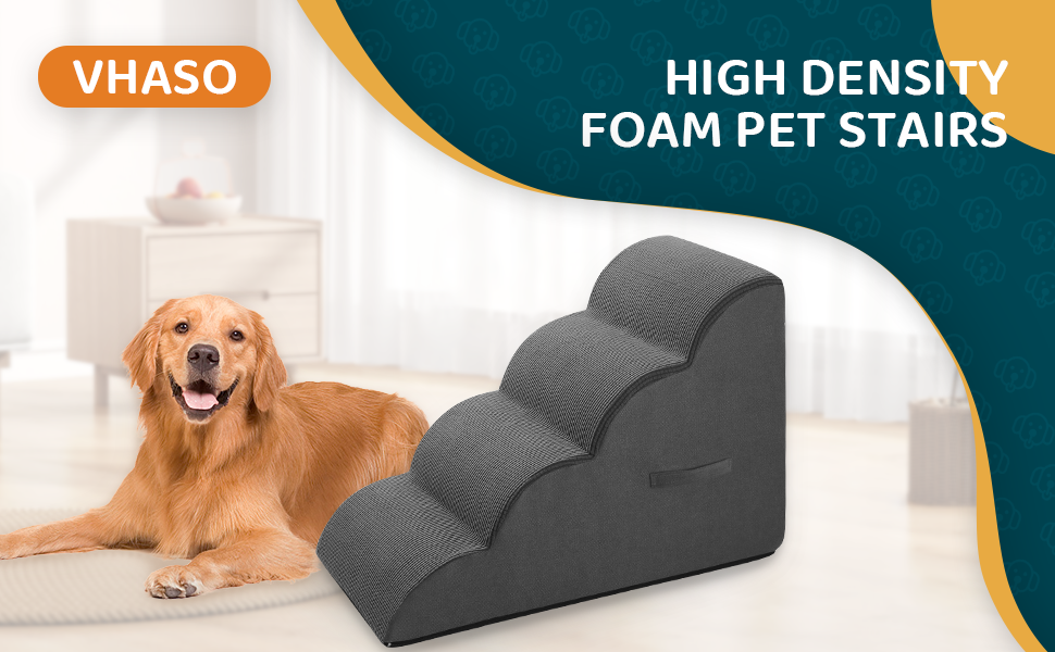 Dog Steps for Small Dog, Dog Stairs for High Beds and