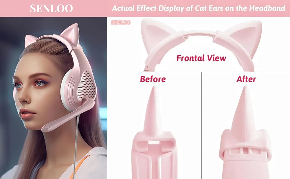 pink headset