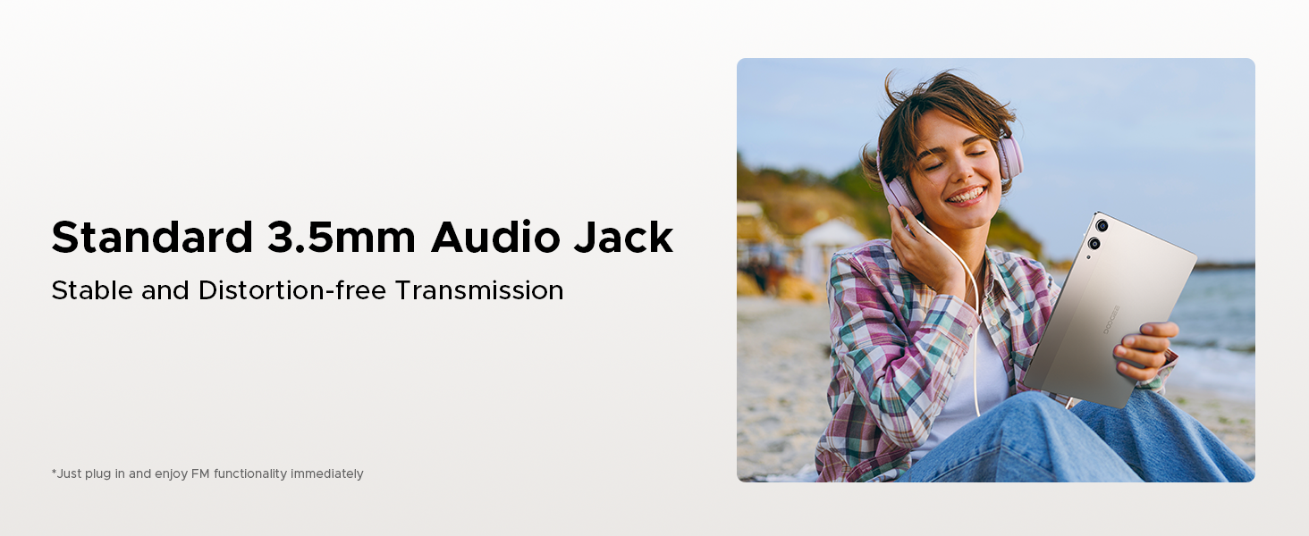 Standard 3.5mm Audio Jack