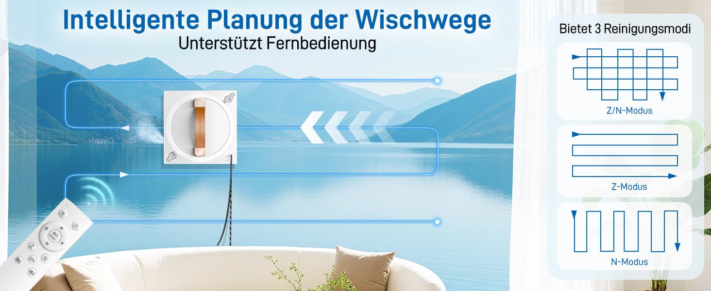Der Text lautet „Intelligente Planung der Wichtelgage“. Screenshot einer Präsentation oder eines Dokuments, das ein professionelles Layout mit blauen Designelementen zeigt.