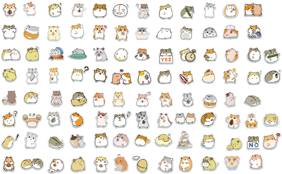 Hamster Stickers