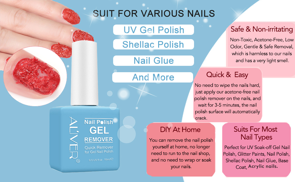 gel nail polish remover