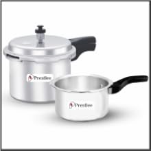 Pressure cooker; Outer lid; Stainless steel; Aluminium pressure cooker; Gas stove compatible;