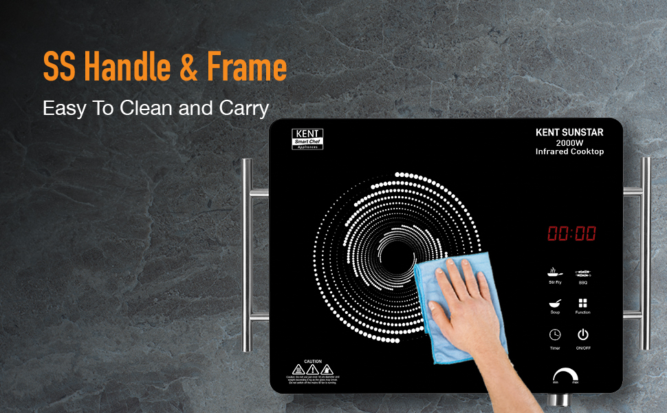 KENT Sunstar Infrared cooktop