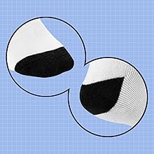 Reinforced Heel + Toe