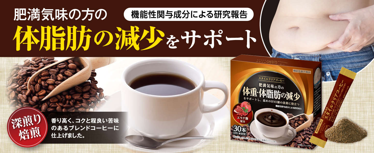 肥満気味の方の体脂肪の減少をサポート