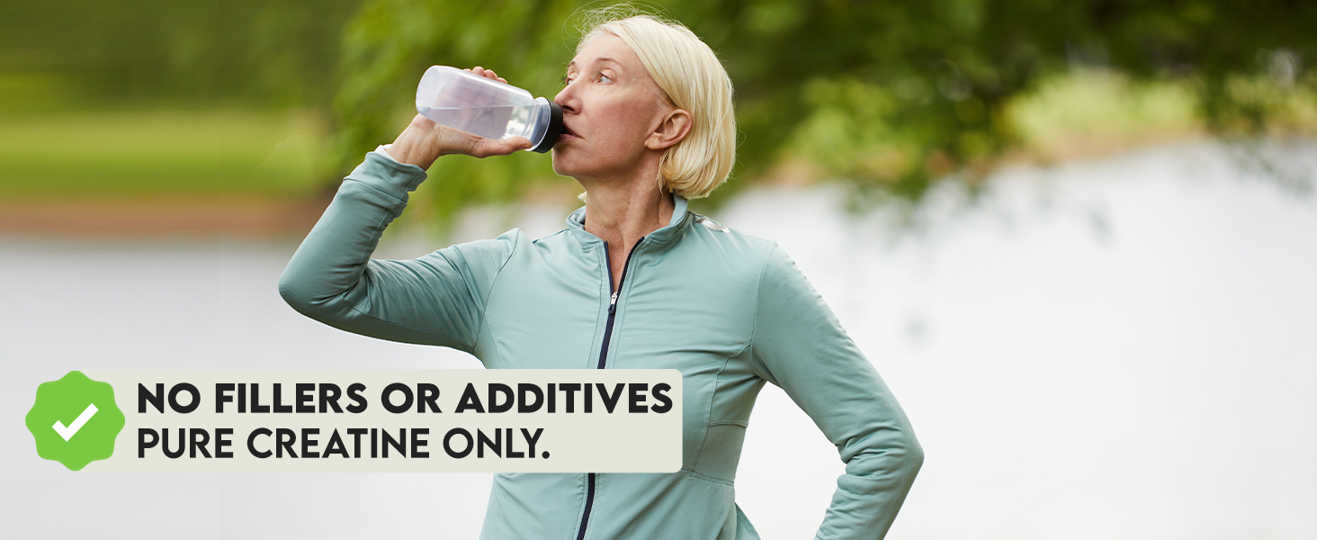 Creatine Monohydrate Powder, Unflavored Micronized Powder- Support Muscles, Cellular Energy