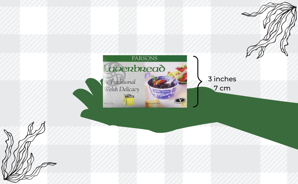 Gourmet Laverbread Healthy Laver Paste Made from Welsh Seaweed, Ideal for a Nutritious Breakfast