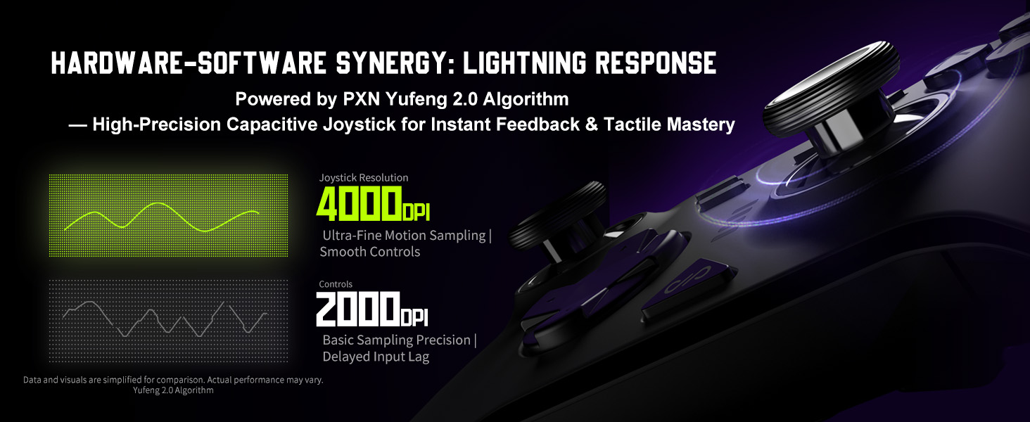PXN P5 8K Wireless Gaming Controller