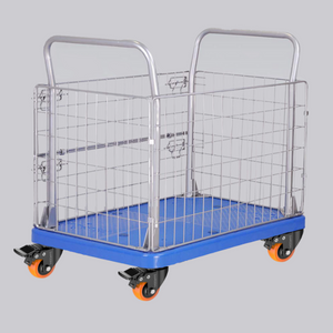 set with industrial trolley 4 steel locking load pack plate inch trolly casterwheel roller whell