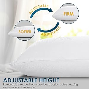 adjustable pillow