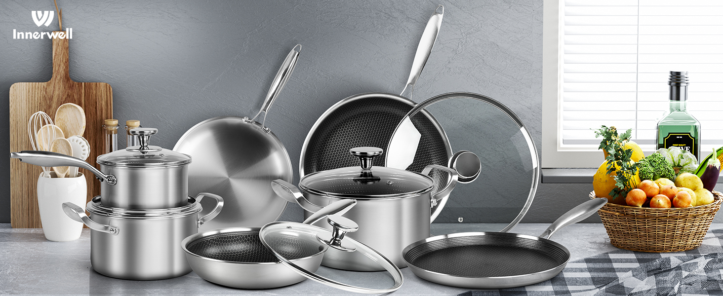 Poêles Innerwell 24+28 cm Induction Antiadhésif usadoires cuisiniers leftistère Séance Cooking Non-Toxis 51ed6450 5b02 4fed A7c7 012e53dd884b. CR0,0,1464,600 PT0 SX1464 V1
